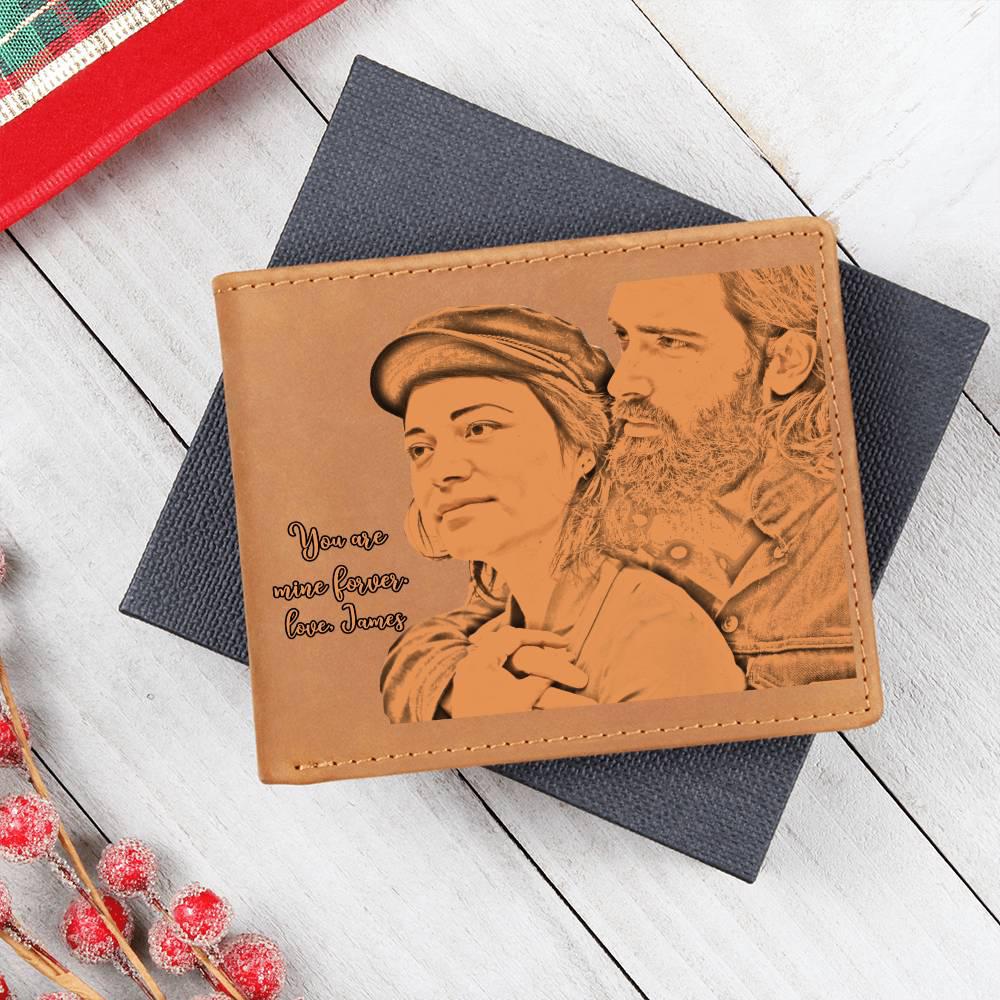 Custom Photo Engraved Wallet