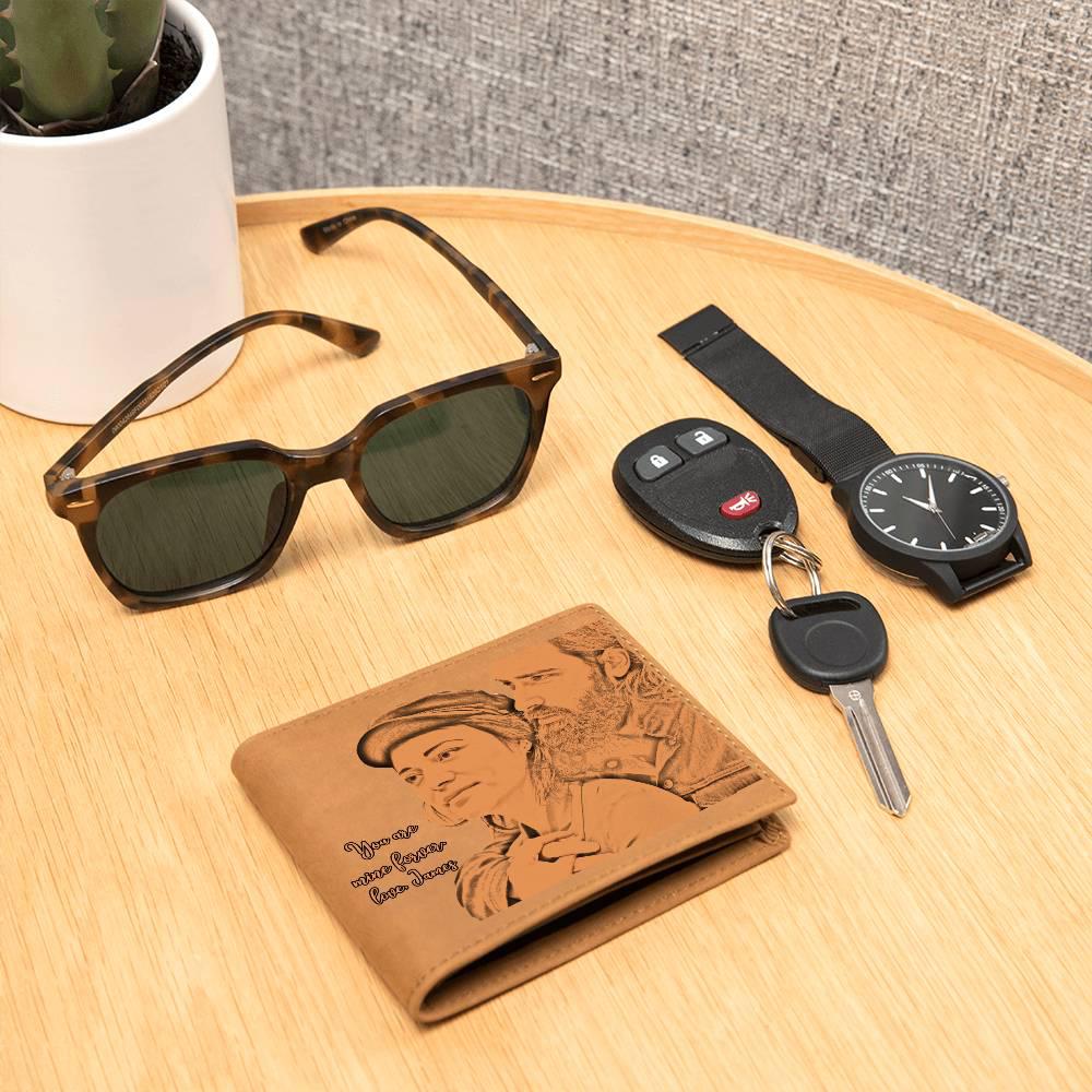 Custom Photo Engraved Wallet