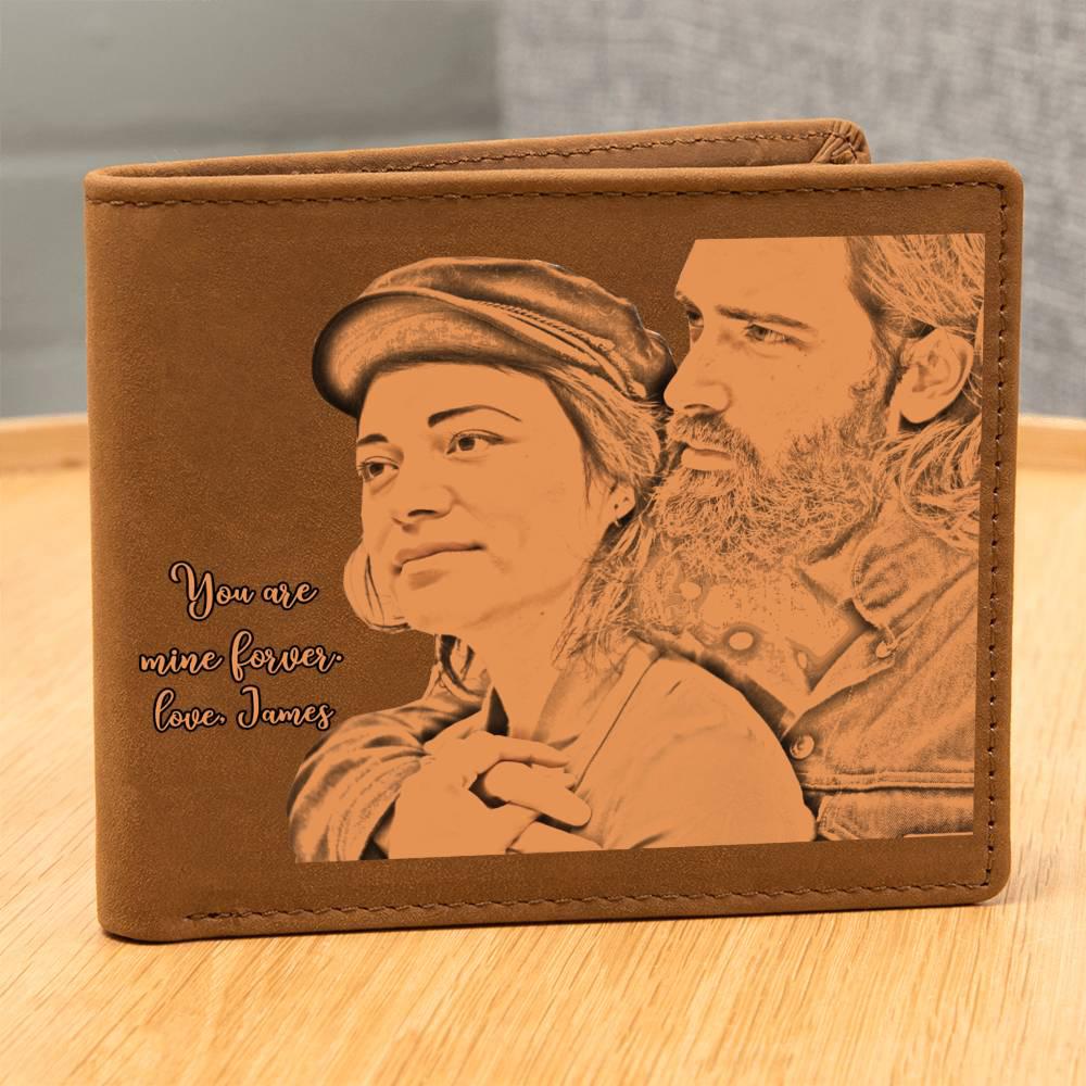 Custom Photo Engraved Wallet