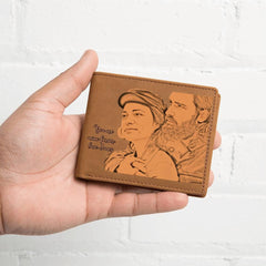 Custom Photo Engraved Wallet