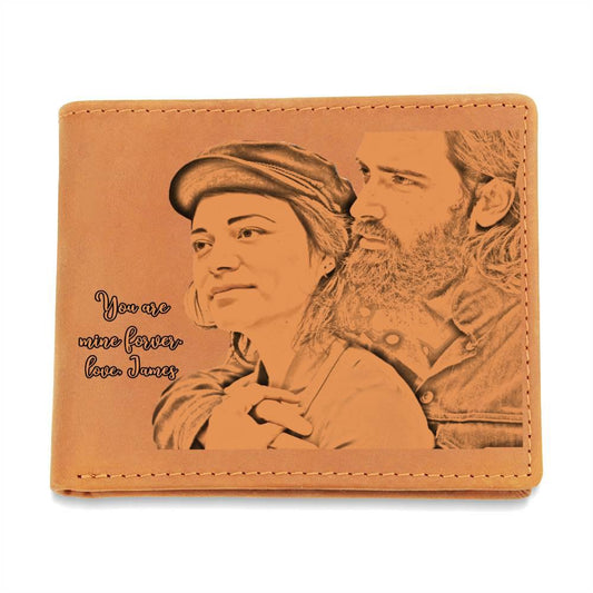 Custom Photo Engraved Wallet