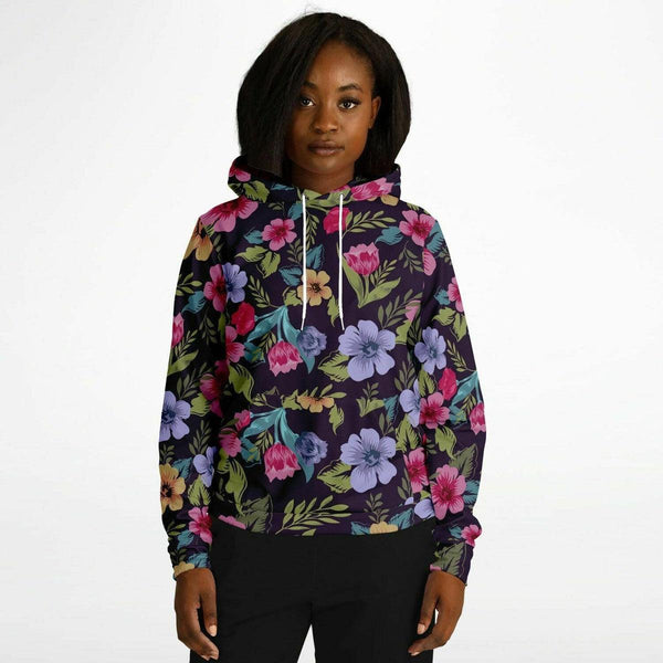 Floral Pattern Unisex Hoodie