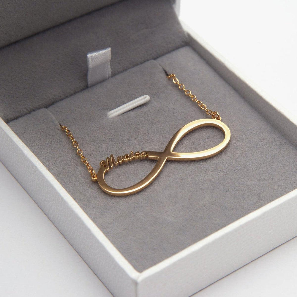 Personalized Name Infinity Necklace