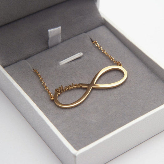Personalized Name Infinity Necklace