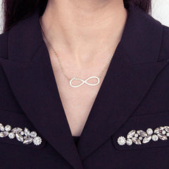 Personalized Name Infinity Necklace