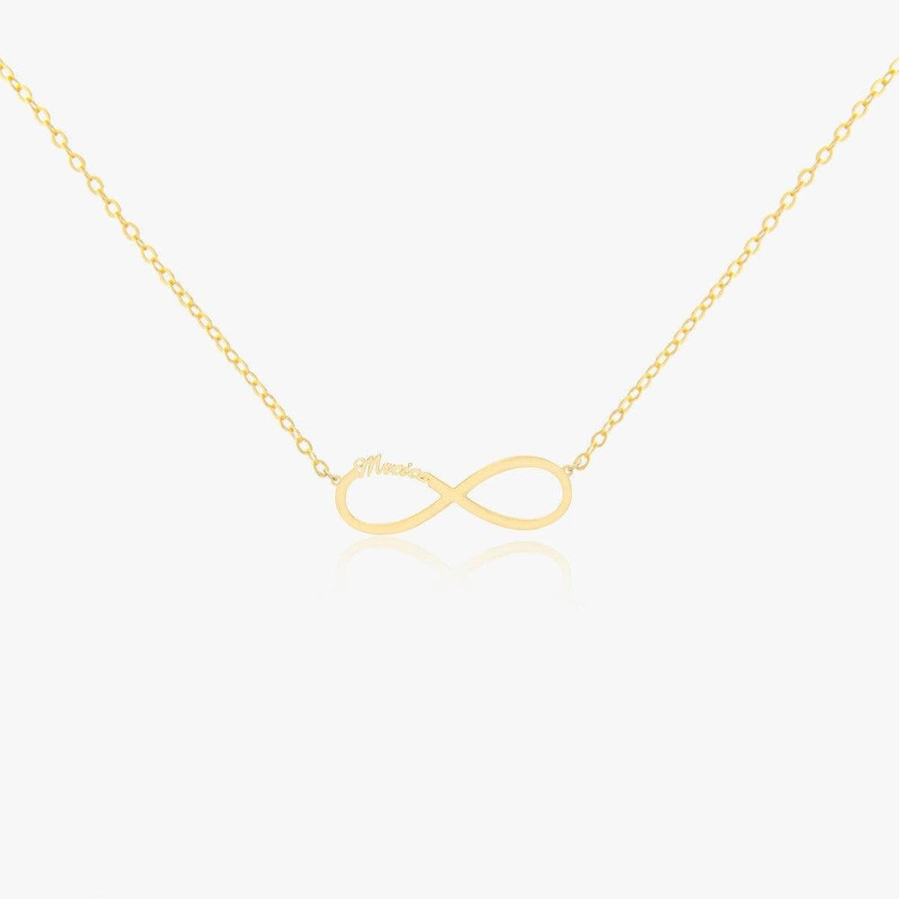 Personalized Name Infinity Necklace