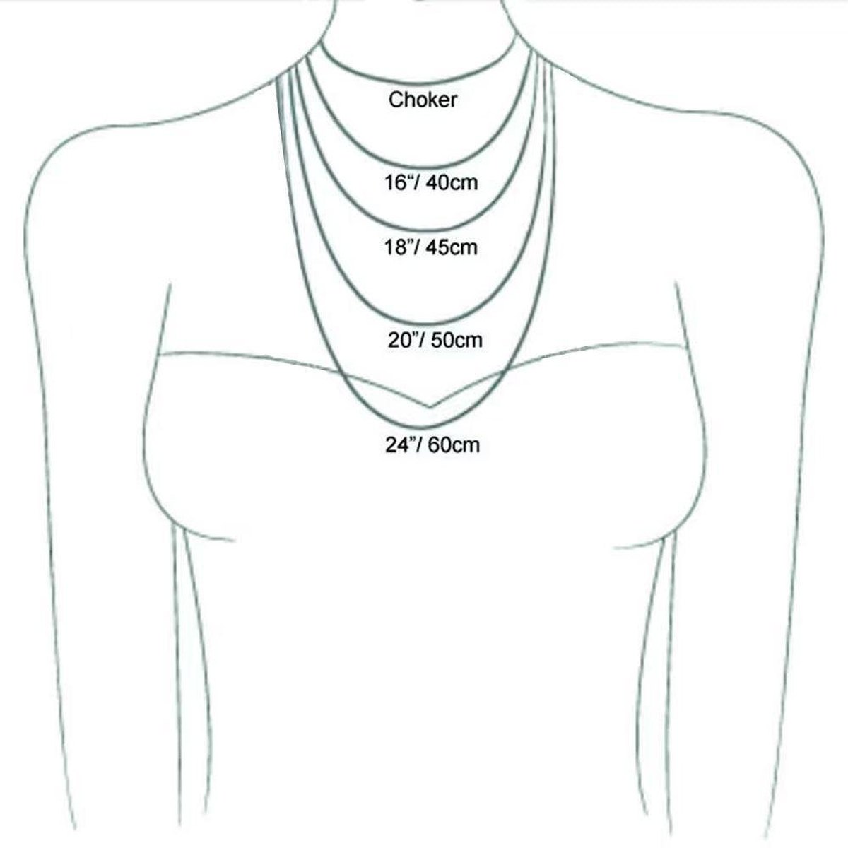 Personalized Tiny Disc Chain Choker