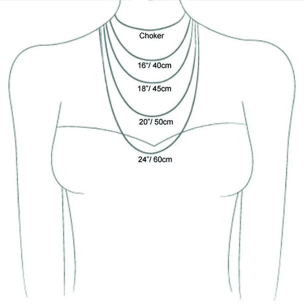Personalized Tiny Disc Chain Choker