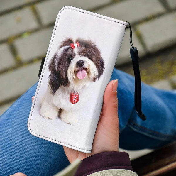 Custom Pet Photo Phone Wallet Case