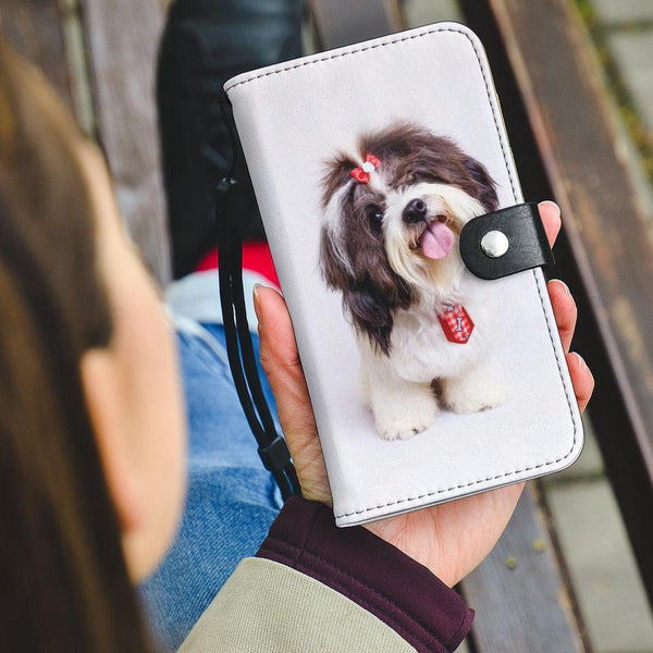 Custom Pet Photo Phone Wallet Case