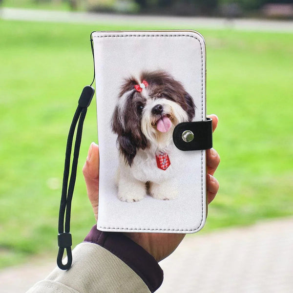 Custom Pet Photo Phone Wallet Case