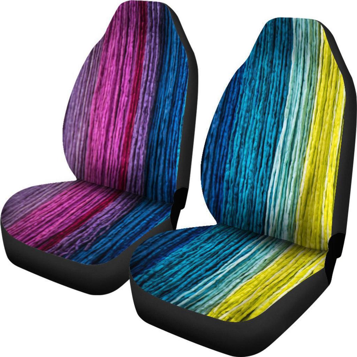 Rainbow Car Seat Covers Secondary image