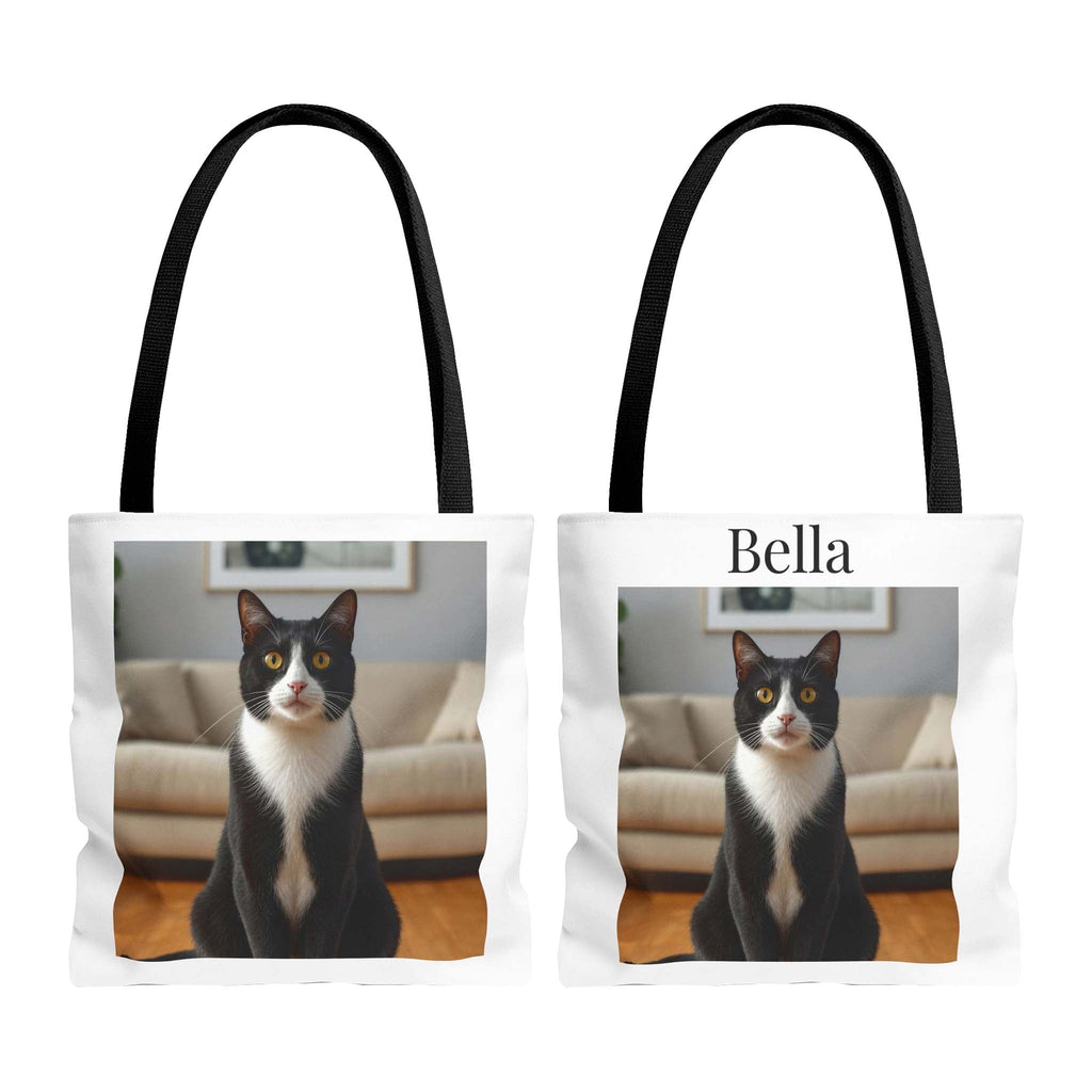 Custom Dog Photo Tote Bag