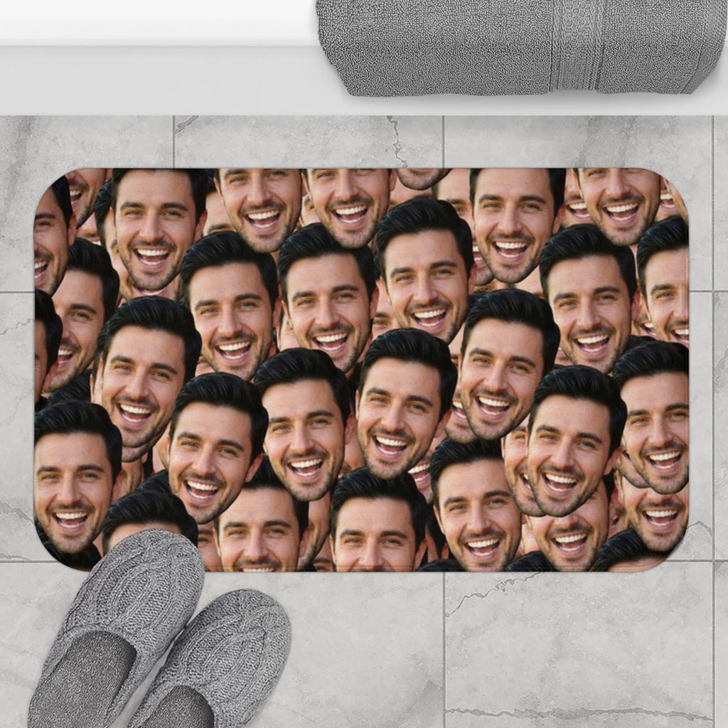 Custom Faces Bath Mat