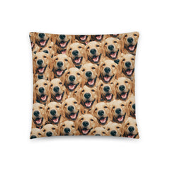 Custom Dog Faces Pillow