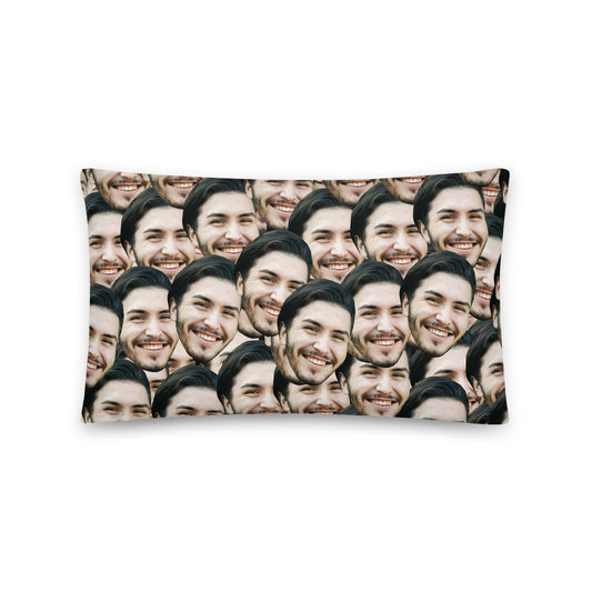 Crazy Faces Pillow