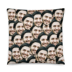 Crazy Faces Pillow