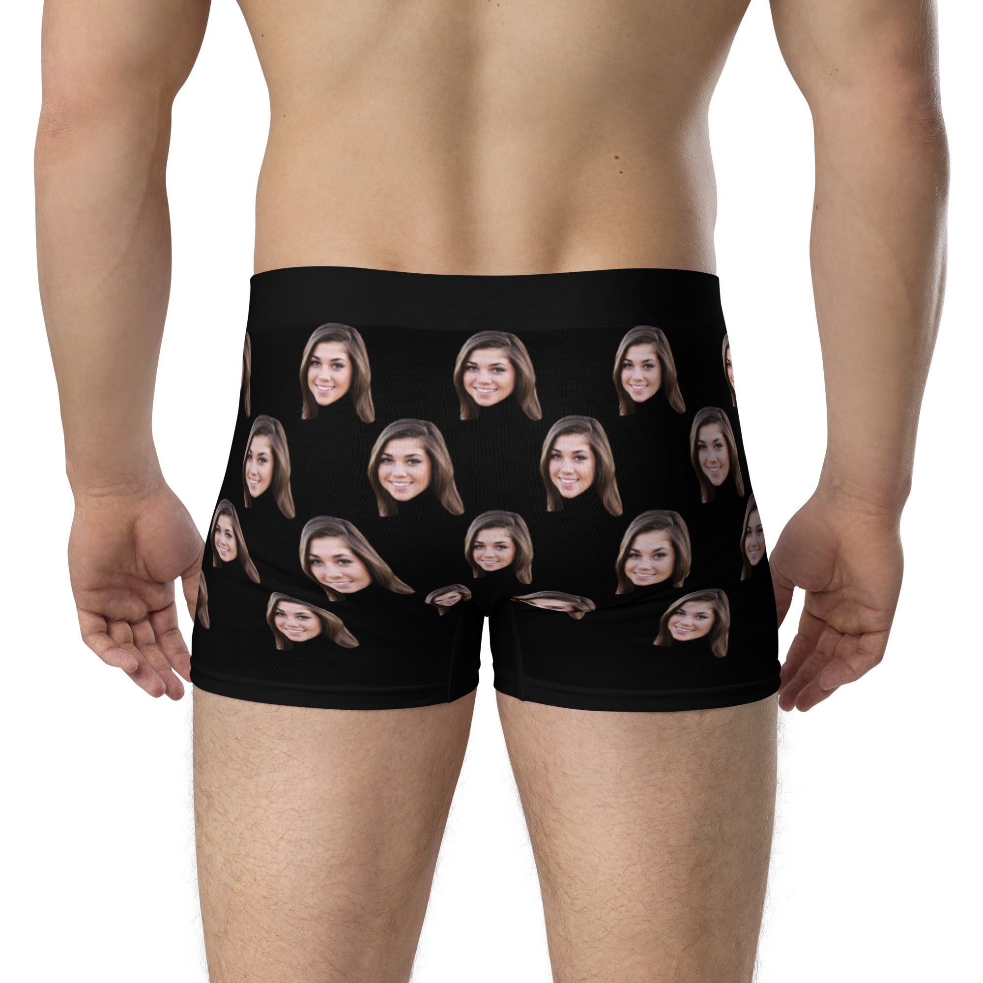 Personalized Faces Zipper Boxers