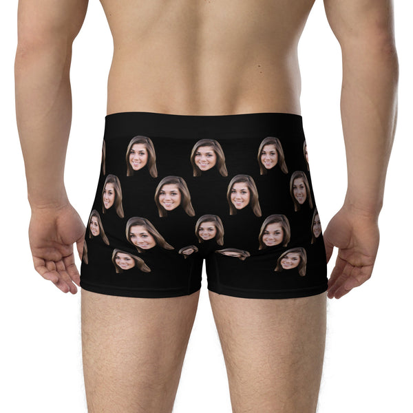 Personalized Faces Zipper Boxers