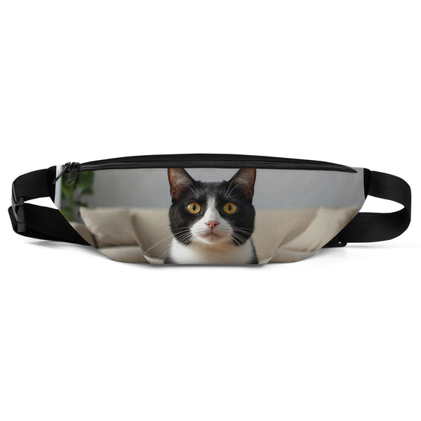 Custom CAt Photo Fanny Pack