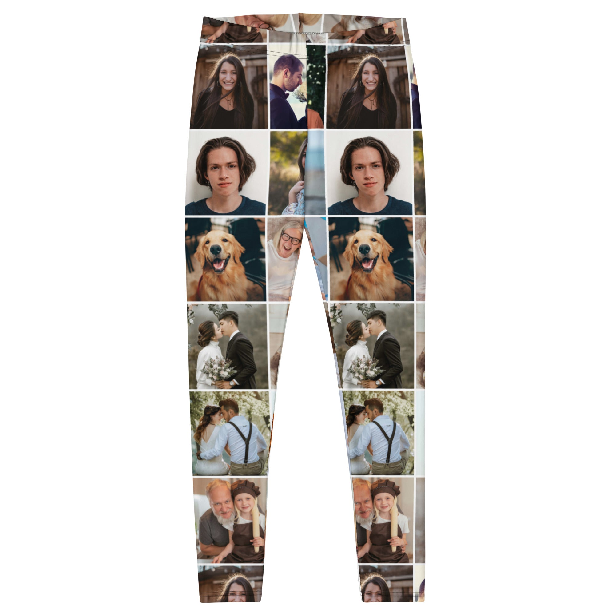 Custom Photo Collage Leggings Secondary image
