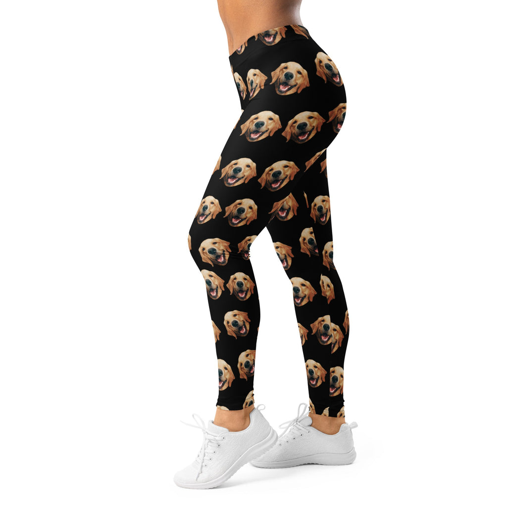 Custom Dog Face Leggings