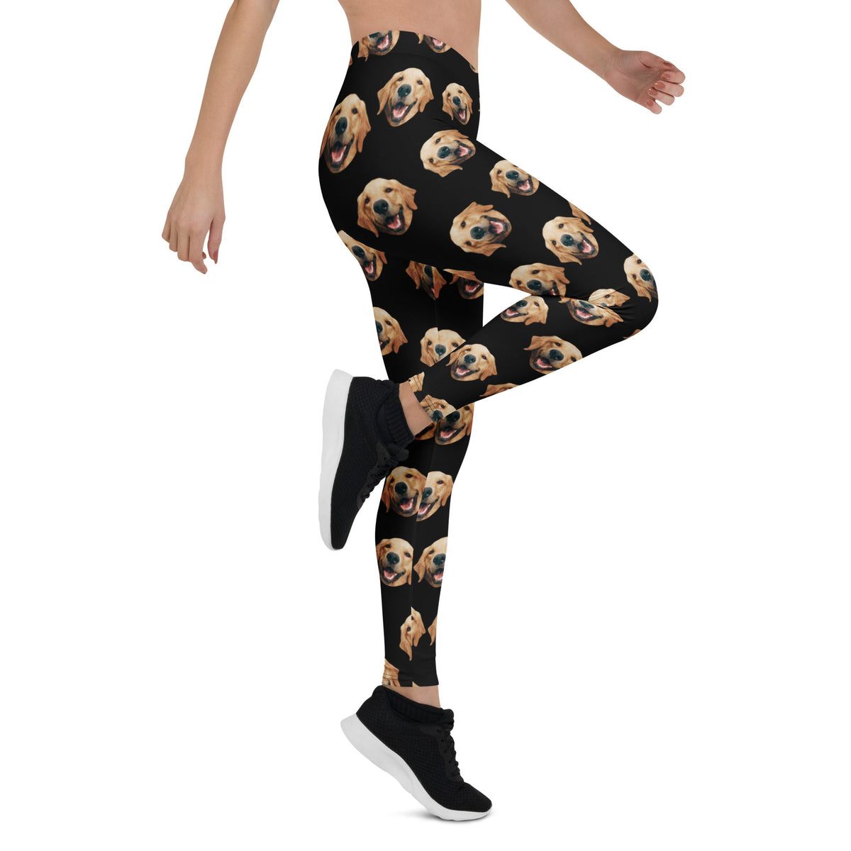 Custom Dog Face Leggings