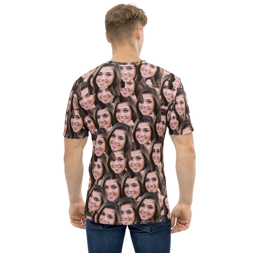 Custom Face T-shirt For Husband Boyfriend Personalized Gift For Him