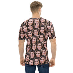 Custom Face T-shirt For Husband Boyfriend Personalized Gift For Him