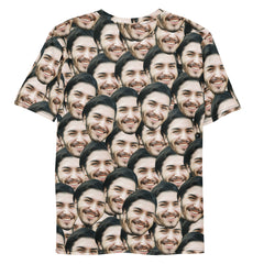 Custom Face T-shirt For Wife Girlfriend Personalized Gift For Him