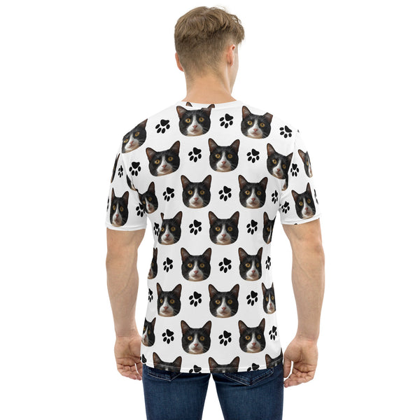 Custom Cat Face T-shirt