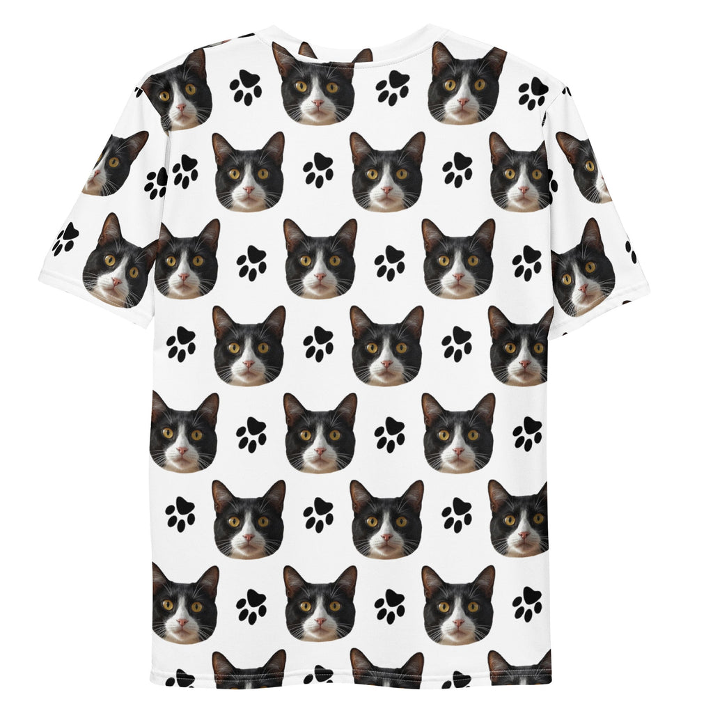 Custom Cat Face T-shirt