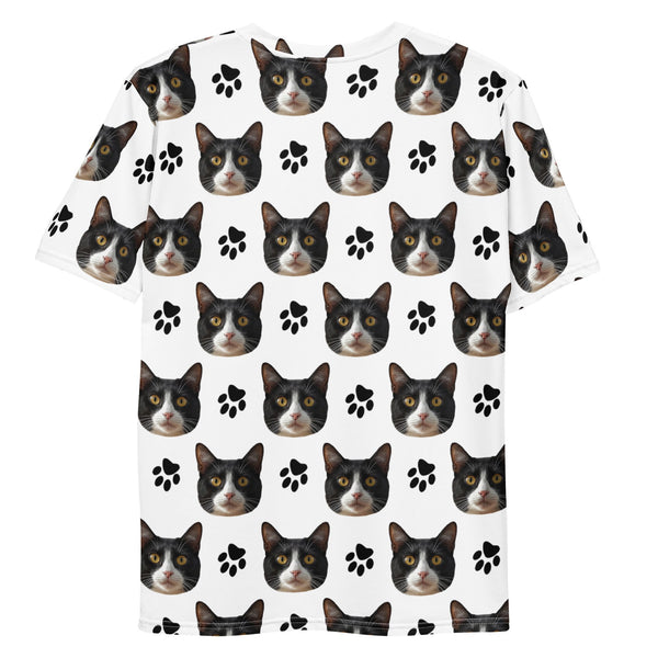 Custom Cat Face T-shirt