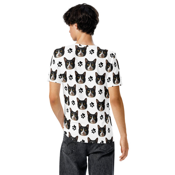 Custom Cat Face T-shirt