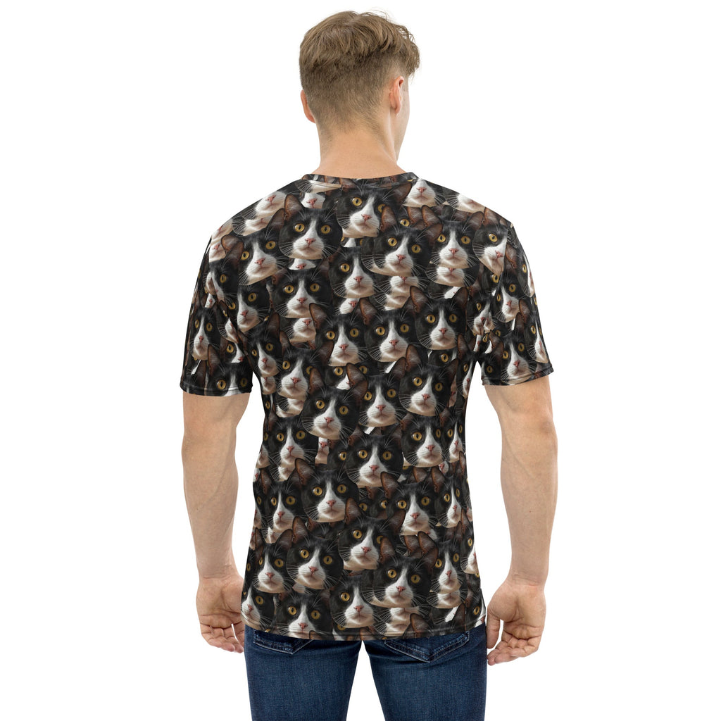 Custom Cat Faces T-shirt