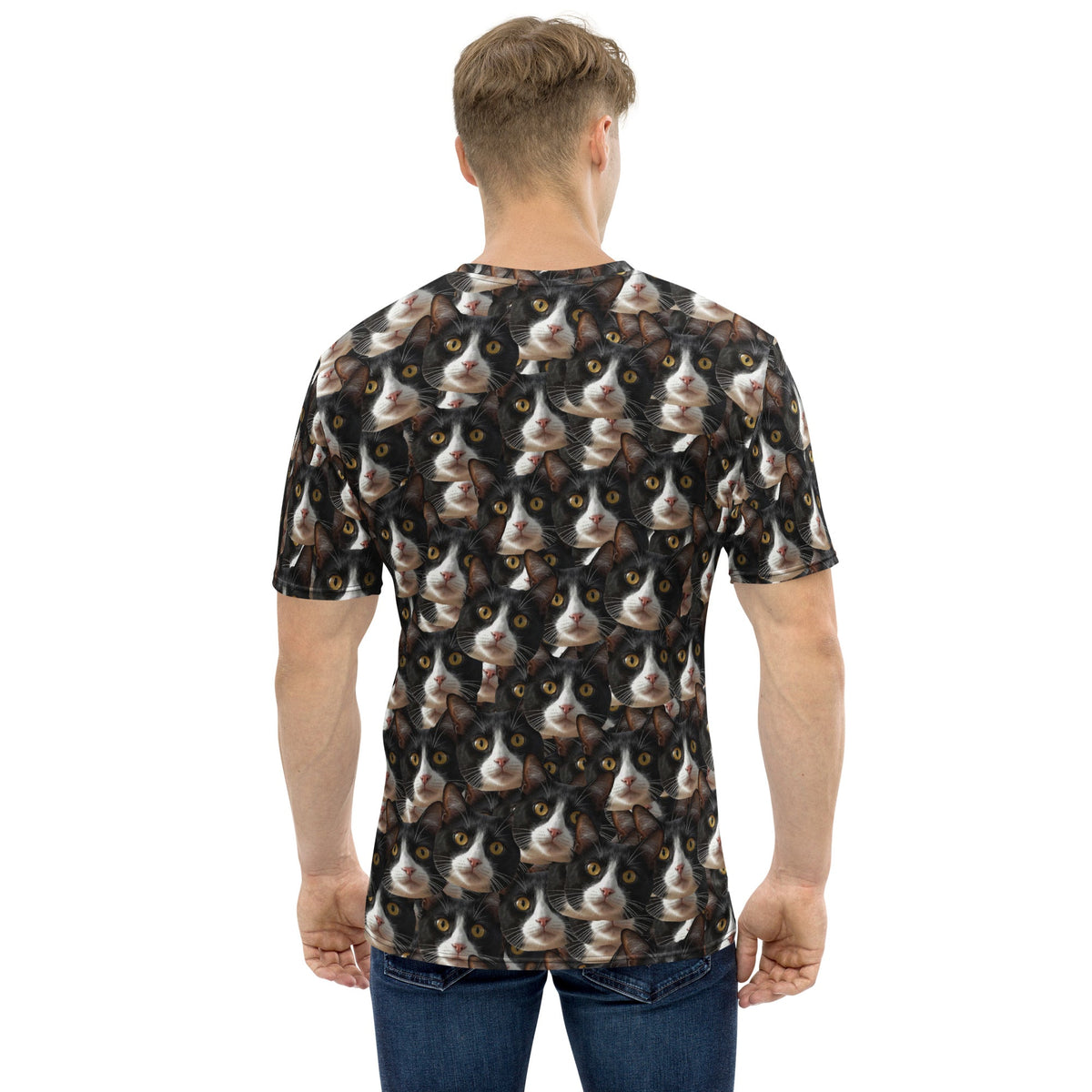 Custom Cat Faces T-shirt