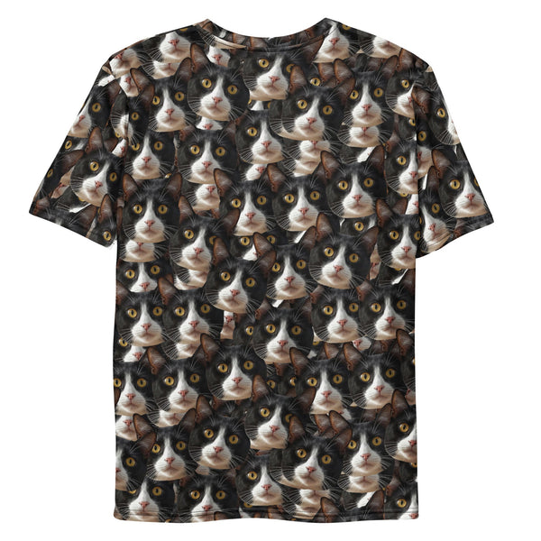 Custom Cat Faces T-shirt