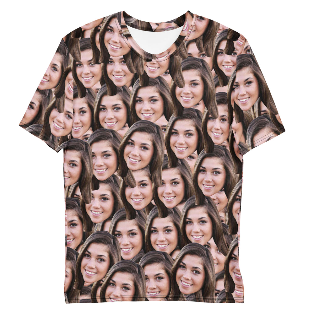 Custom Face T-shirt For Husband Boyfriend Personalized Gift For Him