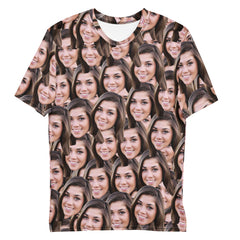 Custom Face T-shirt For Husband Boyfriend Personalized Gift For Him