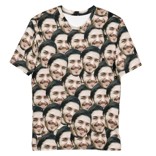 Custom Face T-shirt For Wife Girlfriend Personalized Gift For Him