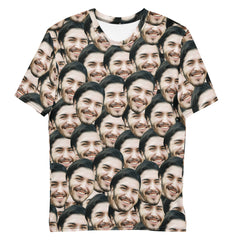 Custom Face T-shirt For Wife Girlfriend Personalized Gift For Him