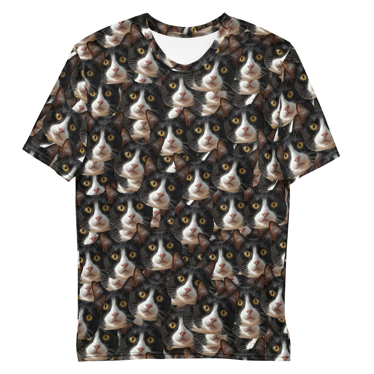 Custom Cat Faces T-shirt