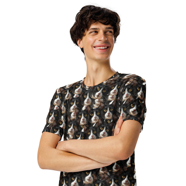 Custom Cat Faces T-shirt