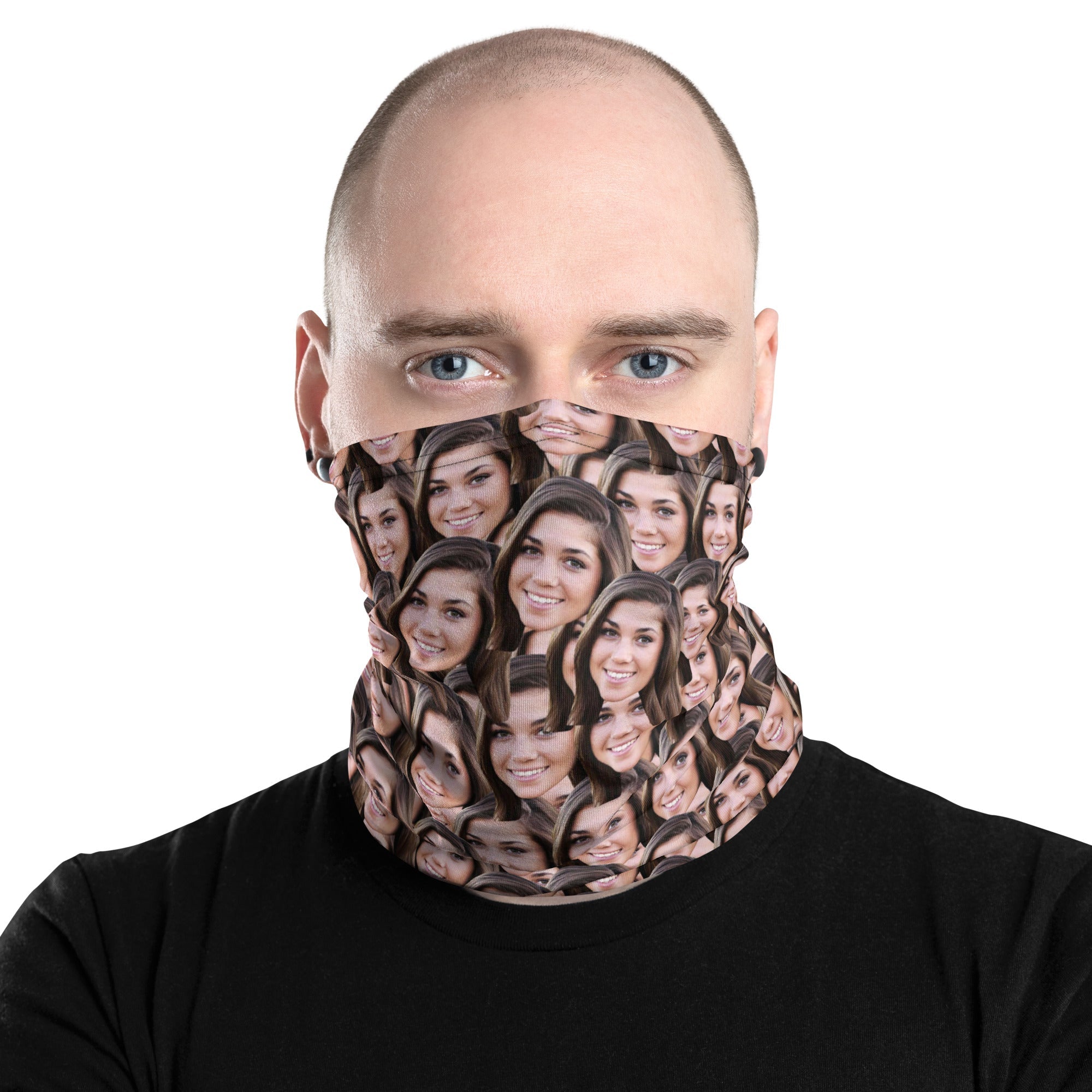 Personalized Faces Neck Gaiter
