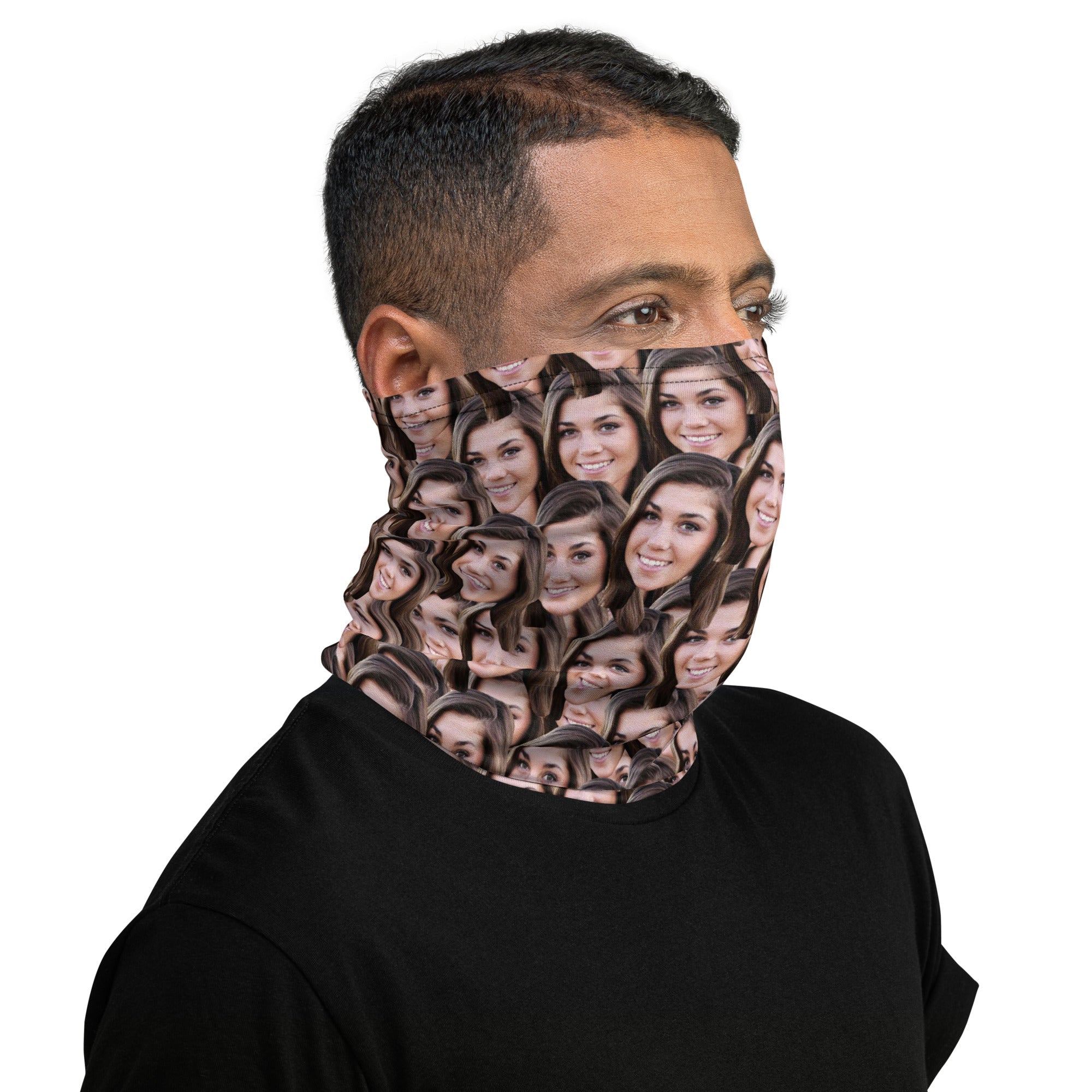 Personalized Faces Neck Gaiter