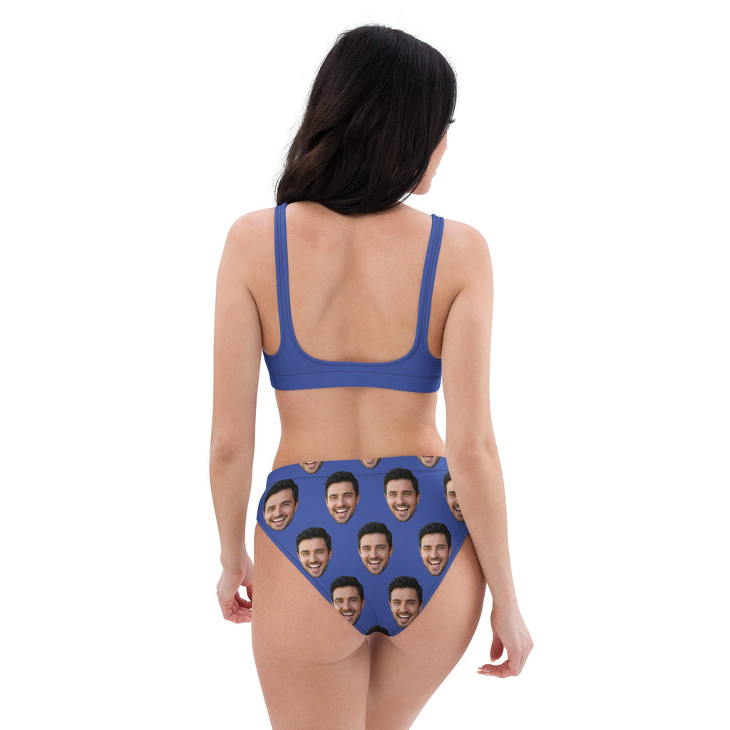 Custom Face Bikini Set Personalized Photo Swimsuit Gift