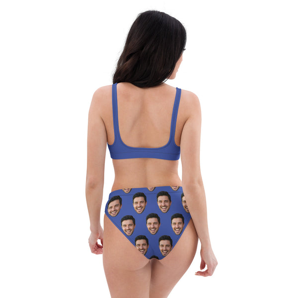 Custom Face Bikini Set Personalized Photo Swimsuit Gift
