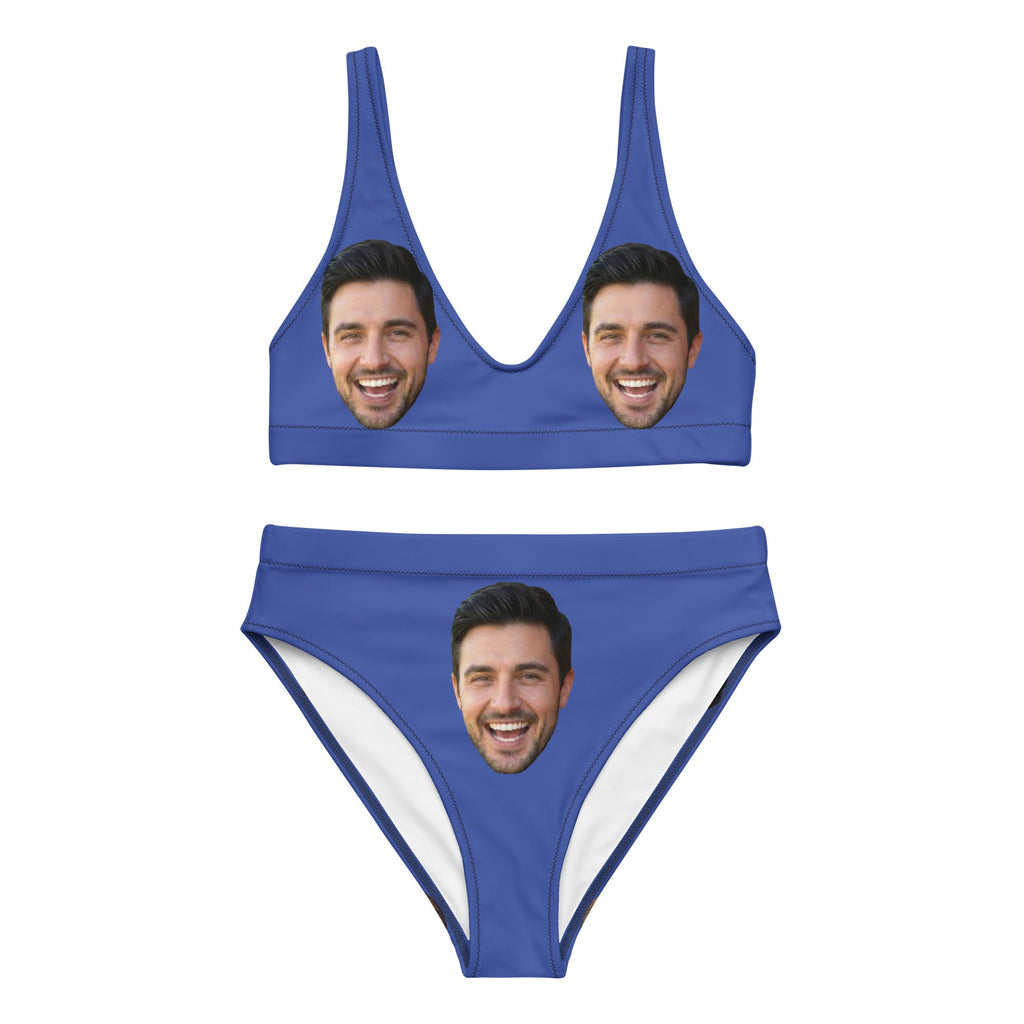 Custom Face Bikini Set Personalized Photo Swimsuit Gift