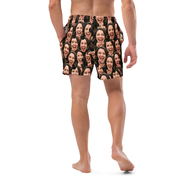 Custom Faces Swim Trunks