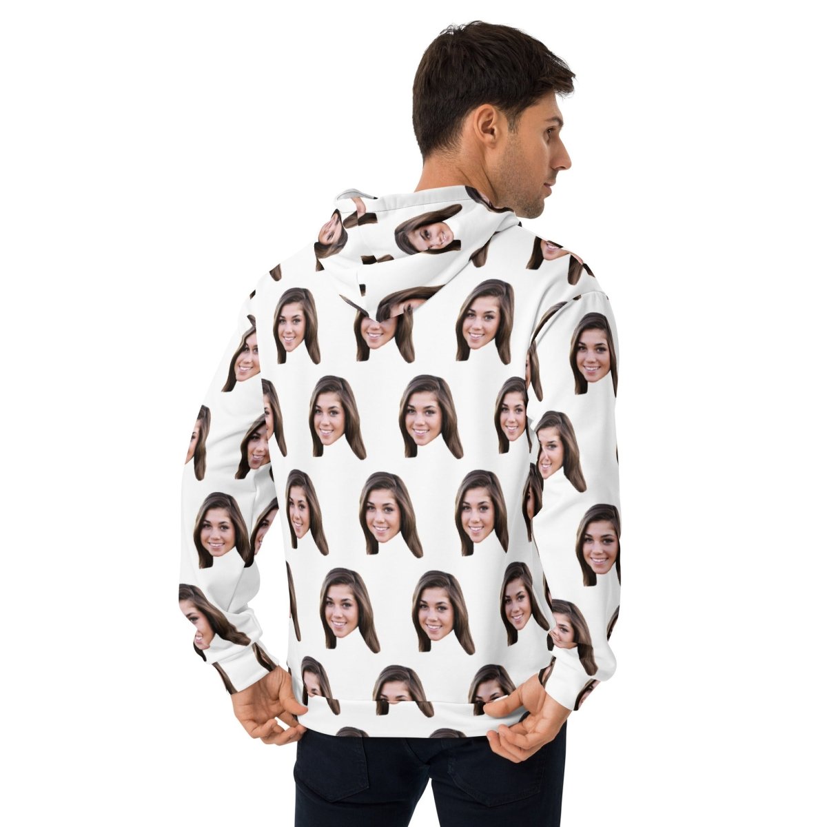 Personalized Face Unisex Hoodie Secondary image